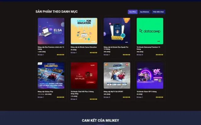 Giao Diện Web Bán Tài Khoản Premium: Tự Động 100%, Chuẩn SEO 2026