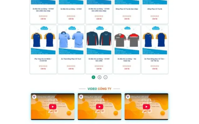 Giao Diện Website May Đồng Phục Chuyên Nghiệp: Tối Ưu SEO, Đón Đầu Xu Hướng 2026