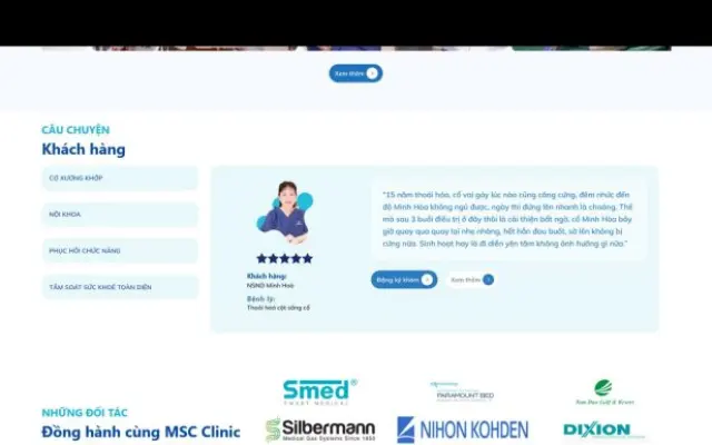 Giao Diện Website Phòng Khám Đa Khoa Chuyên Nghiệp, Chuẩn SEO