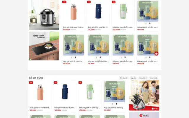 Website Bán Đồ Gia Dụng Hiện Đại Chuẩn SEO 2026