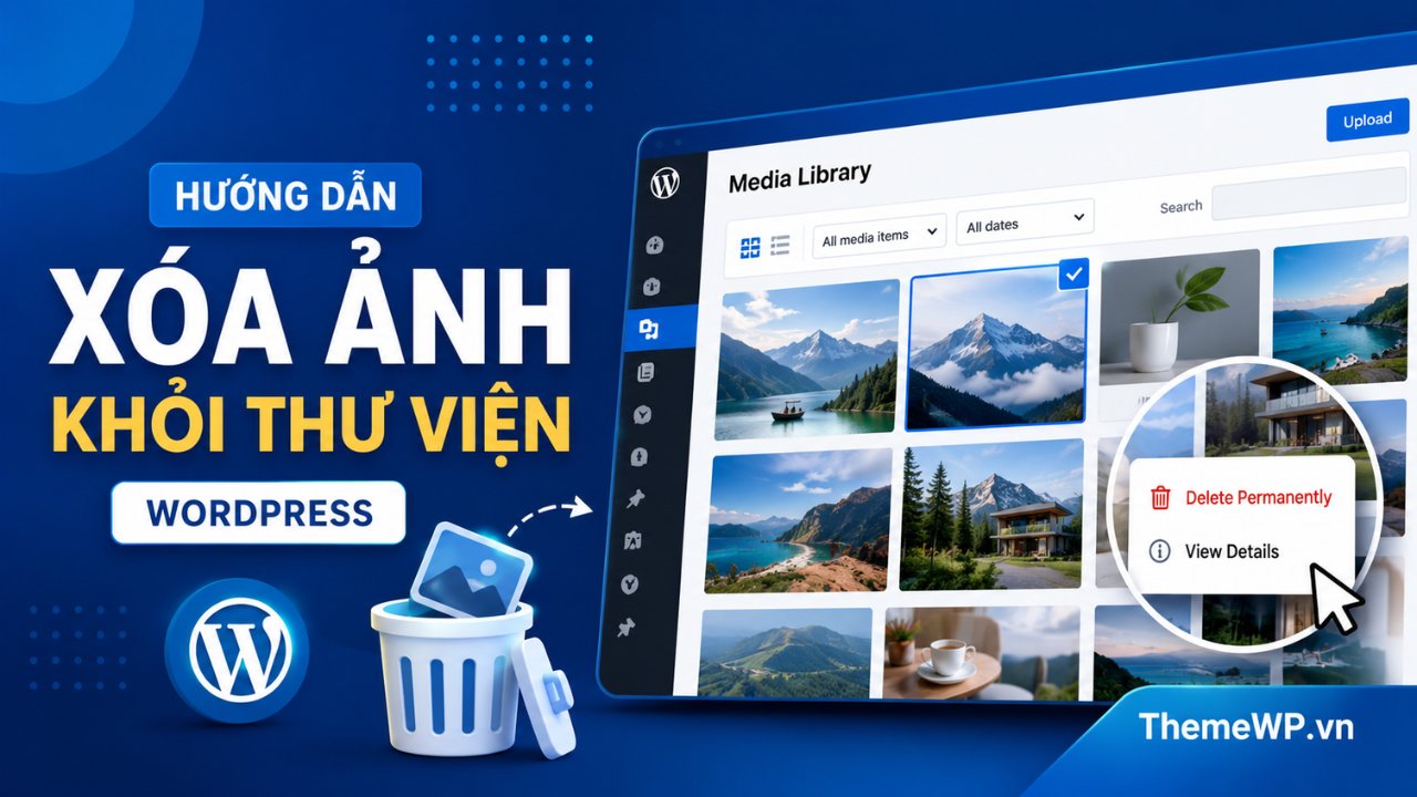 Xóa ảnh khi xóa sản phẩm trong woocommerce nhanh nhất