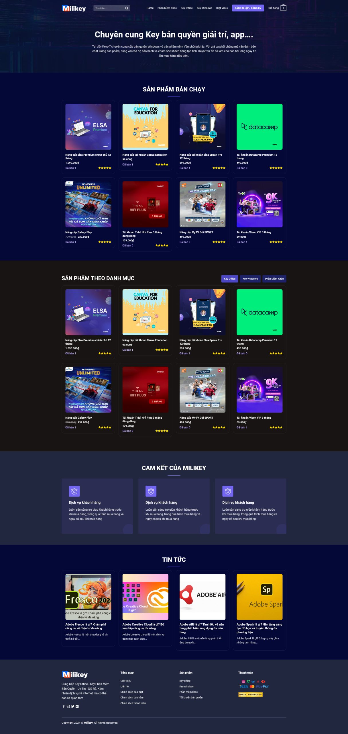 Giao diện Giao Diện Web Bán Tài Khoản Premium: Tự Động 100%, Chuẩn SEO 2026