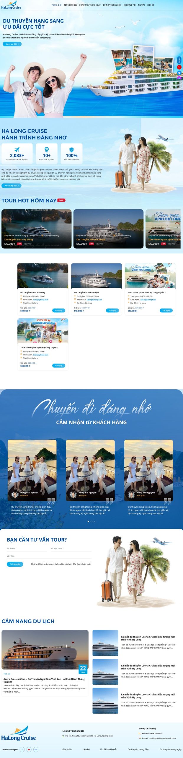 Giao diện Giao Diện Website Du Lịch Chuyên Nghiệp: Tăng Chuyển Đổi, Chuẩn SEO