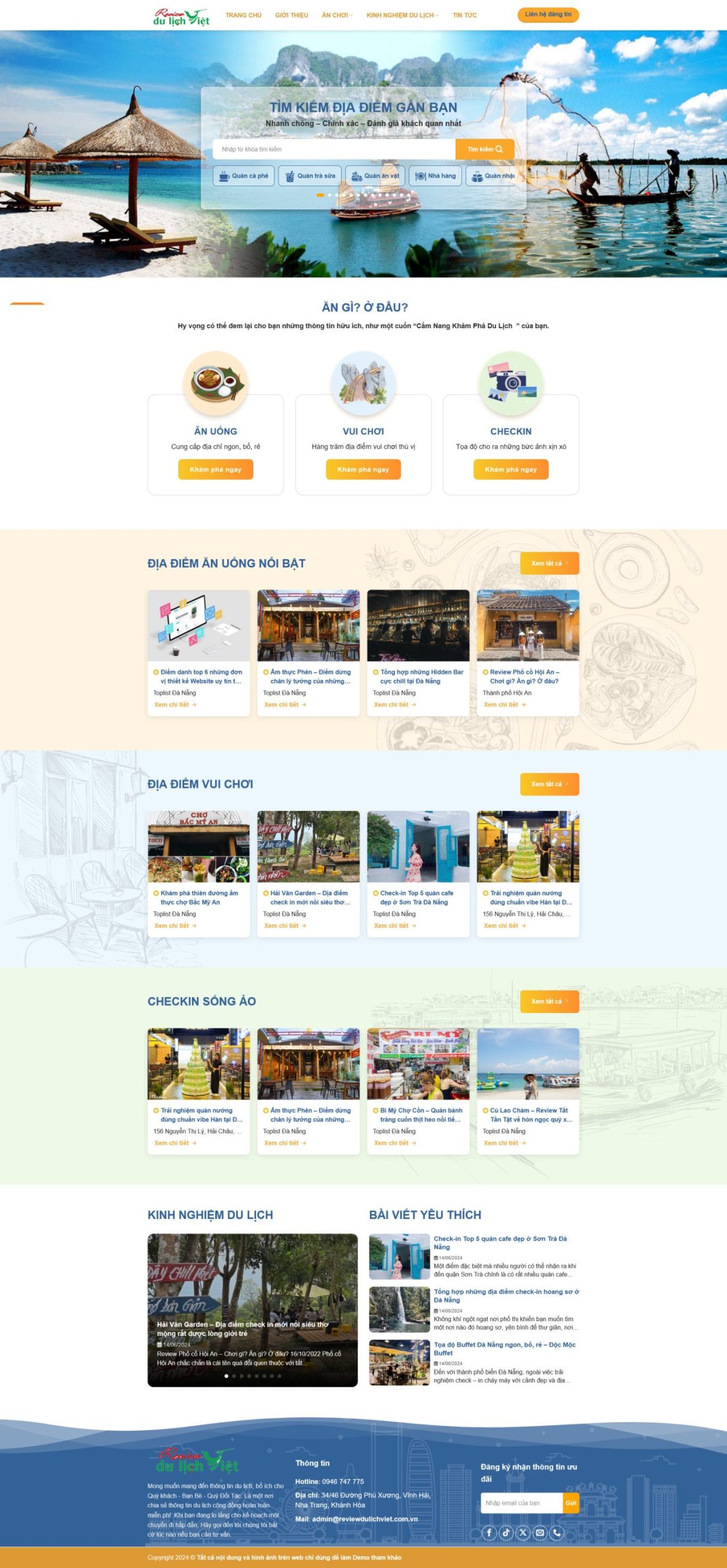 Giao diện Giao Diện Website Review Sản Phẩm: Tối Ưu SEO, Bùng Nổ Doanh Thu Affiliate