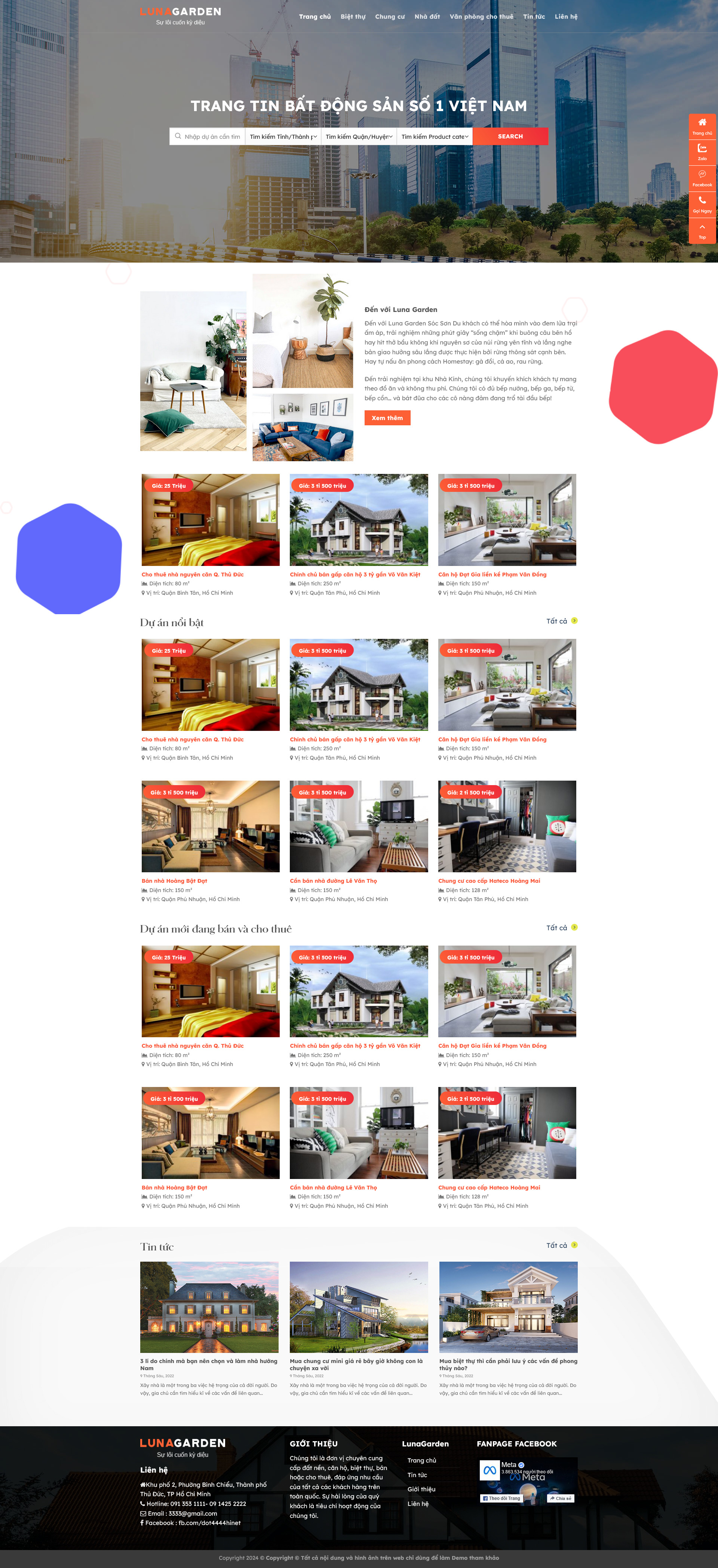 Ảnh 2 - Website bds 54