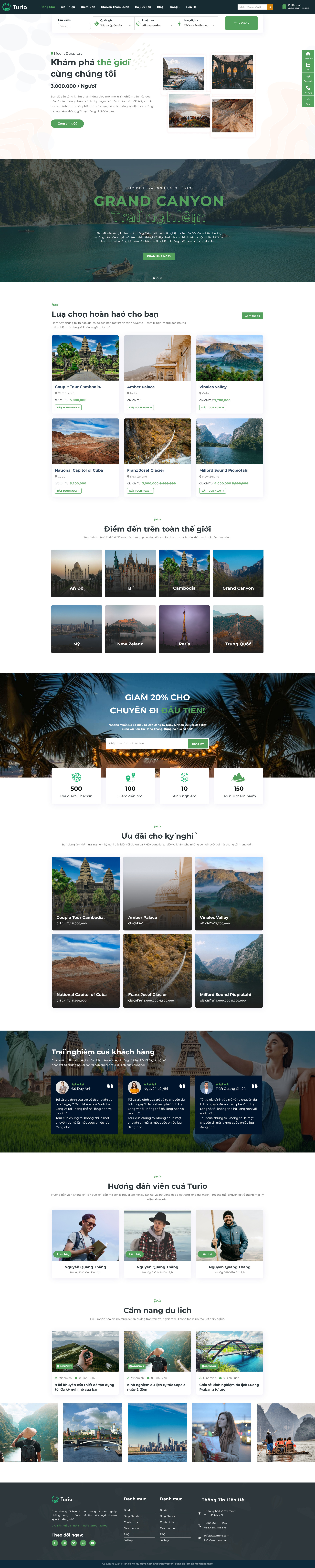 Website Du Lịch 01