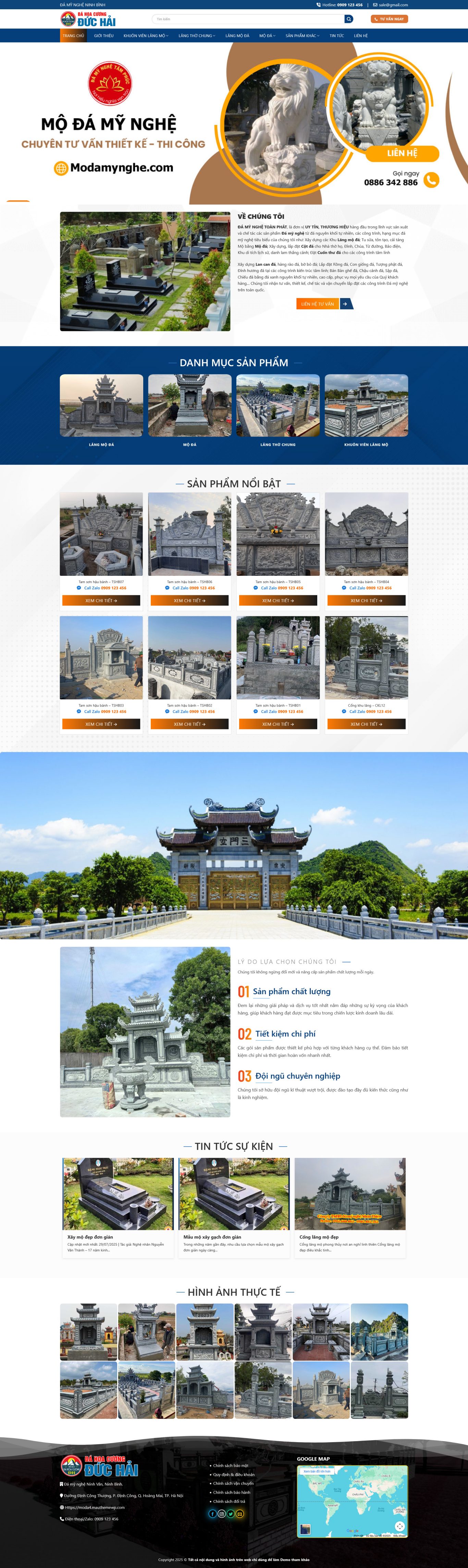 Website mộ đá hoa cương 4