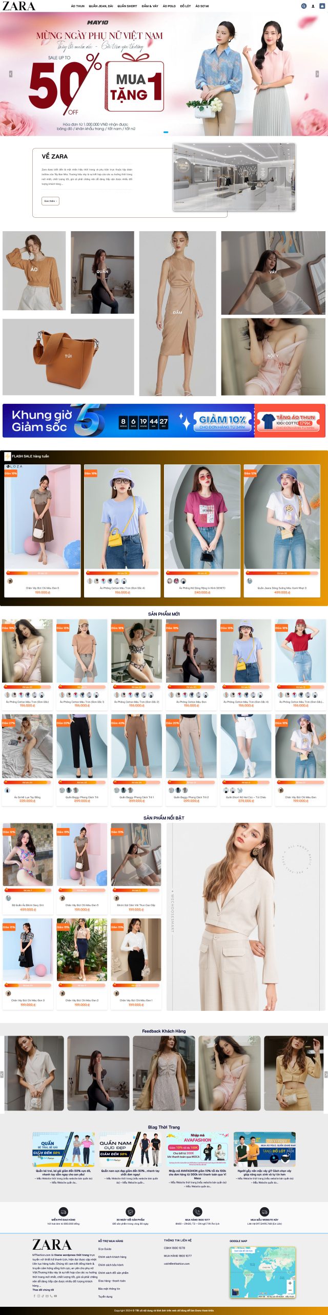 Ảnh 2 - Website Thời Trang Quần Áo 33