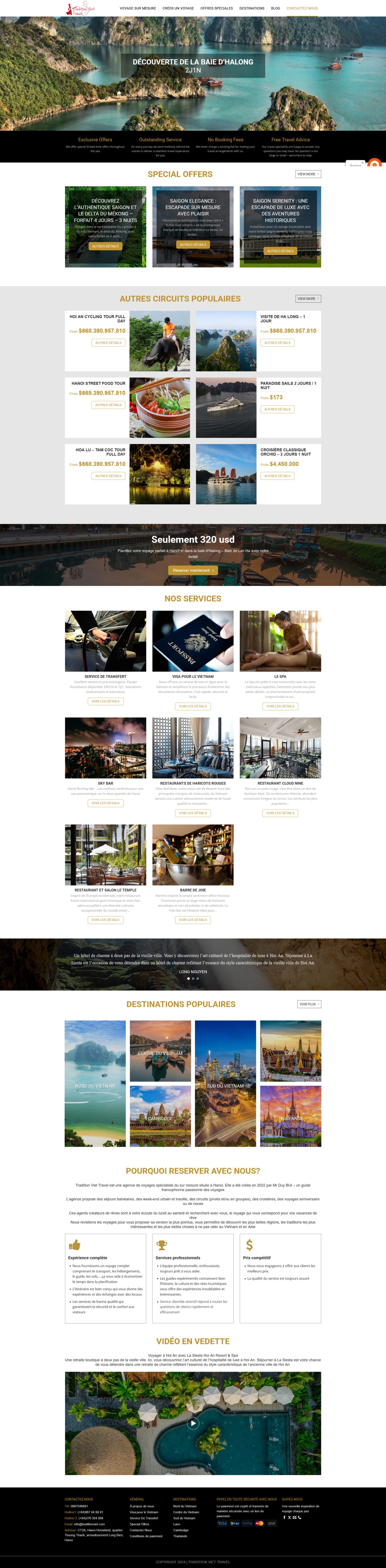 Website tour du lịch 11